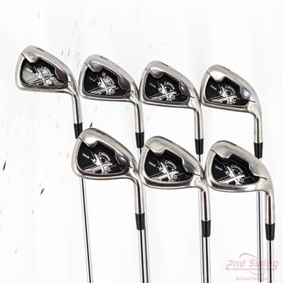 Callaway X-20 Iron Set 4-PW Project X Rifle 5.0 Steel Regular Right Handed +1"