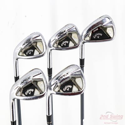 Callaway Apex DCB 21 Iron Set 7-GW UST Mamiya Recoil 65 Dart Graphite Regular Right Handed +1/4"