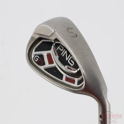 Ping G15 Wedge Sand SW Ping AWT Steel Regular Right Handed Black Dot 35.75in