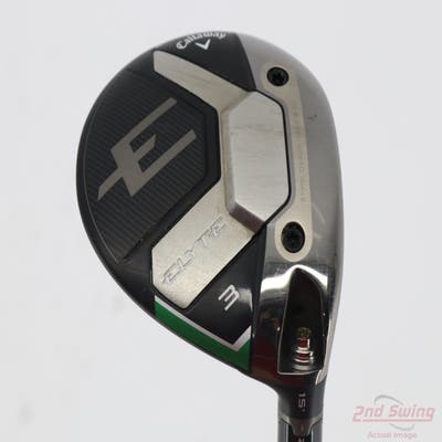 Callaway Elyte Fairway Wood 3 Wood 3W 15° Project X Denali Charcoal 60 Graphite Stiff Right Handed 43.0in