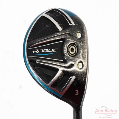 Callaway Rogue Sub Zero Fairway Wood 3 Wood 3W 15° Project X HZRDUS Yellow 76 Graphite Stiff Right Handed 42.75in