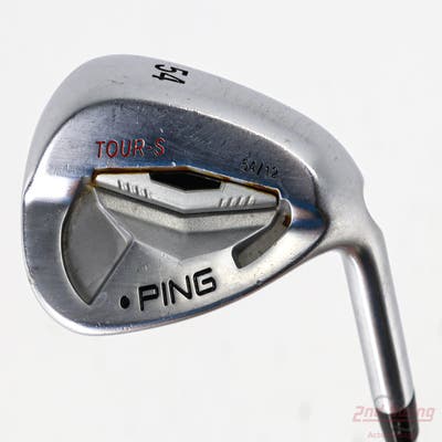 Ping Tour-S Chrome Wedge Sand SW 54° 12 Deg Bounce True Temper Dynamic Gold S300 Steel Stiff Right Handed Black Dot 35.5in