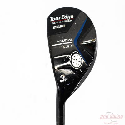 Tour Edge Hot Launch E522 Hybrid 3 Hybrid Mitsubishi Fubuki HL Series 60 Graphite Stiff Left Handed 40.0in