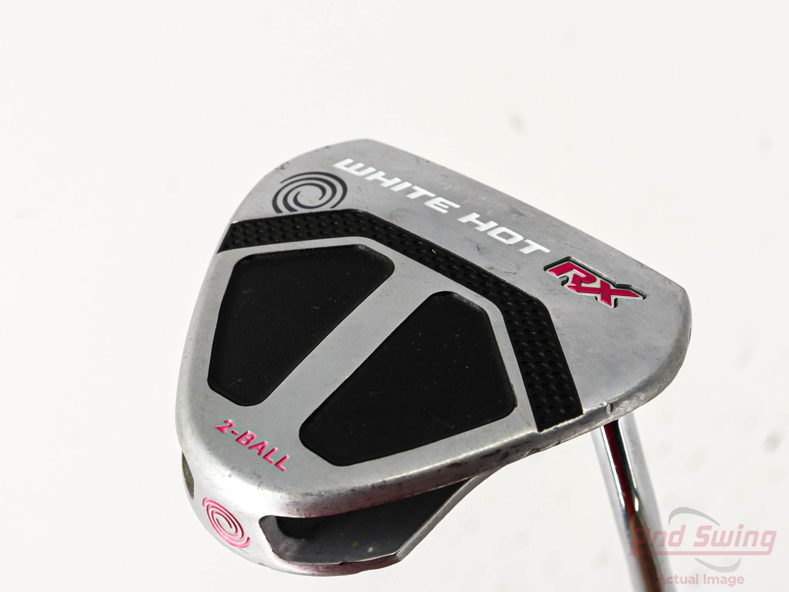 レディース！美品！ODYSSEY WHITE HOT RX 2-BALL パター Odyssey Women's Odyssey White Hot RX 2-Ball V-Line Putter