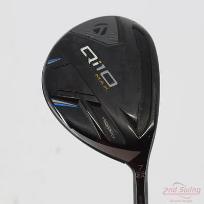 TaylorMade Qi10 MAX Fairway Wood 7 Wood 7W 22° Fujikura Speeder NX TCS 50 Graphite Senior Right Handed 41.75in