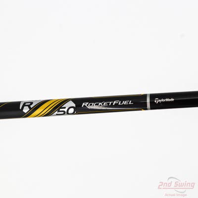 Used W/ TaylorMade RH Adapter TaylorMade Fujikura RocketFuel 50 50g Driver Shaft Regular 44.5in