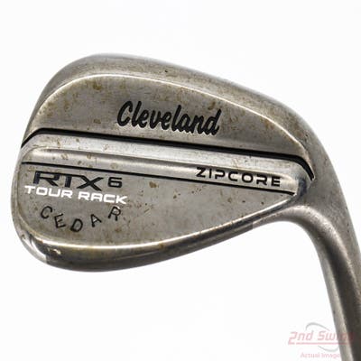 Cleveland RTX 6 ZipCore Tour Rack Raw Wedge Gap GW 52° 10 Deg Bounce Nippon Pro Modus 3 115 Wedge Steel Wedge Flex Right Handed 35.5in