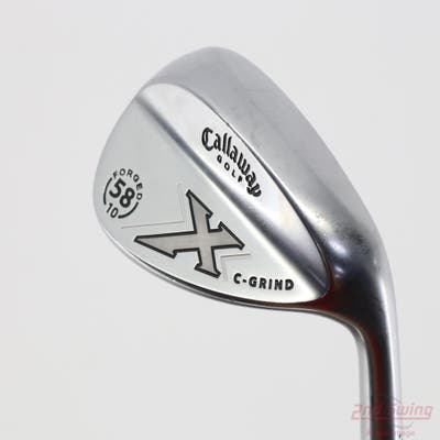Callaway X Forged Vintage Wedge Lob LW 58° 10 Deg Bounce Callaway Stock Steel Steel Wedge Flex Right Handed 35.0in