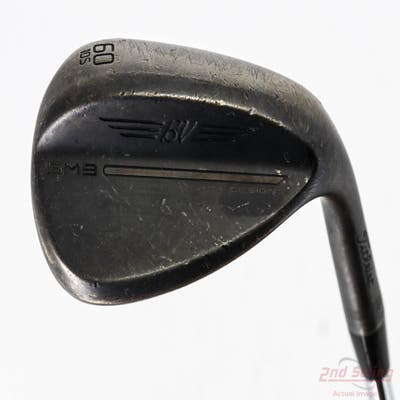 Titleist Vokey SM9 Jet Black Wedge Lob LW 60° 10 Deg Bounce S Grind Titleist Vokey BV Steel Wedge Flex Right Handed 35.25in