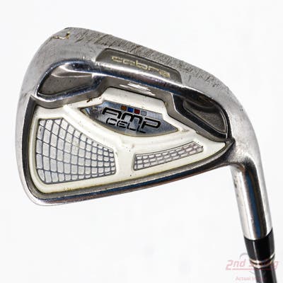 Cobra AMP Cell Silver Single Iron 7 Iron Cobra Amp Cell Iron Graphite Senior Right Handed 37.5in