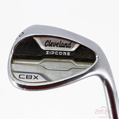 Cleveland CBX Zipcore Wedge Lob LW 60° 10 Deg Bounce Stock Steel Shaft Steel Wedge Flex Right Handed 35.75in