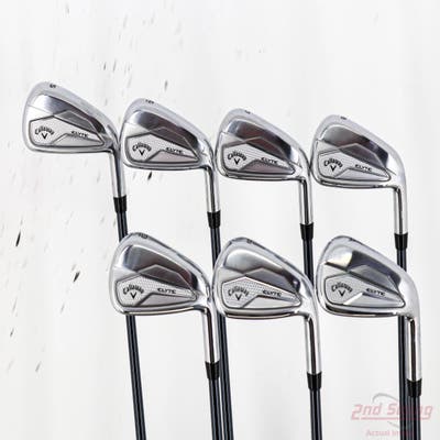 Callaway Elyte Iron Set 5-PW AW UST Recoil Dart HDC 80 Graphite Regular Right Handed +1/2"