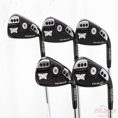 PXG 0311 XP GEN5 Xtreme Dark Iron Set 7-PW GW Nippon NS Pro 950GH Steel Stiff Right Handed -1/2"