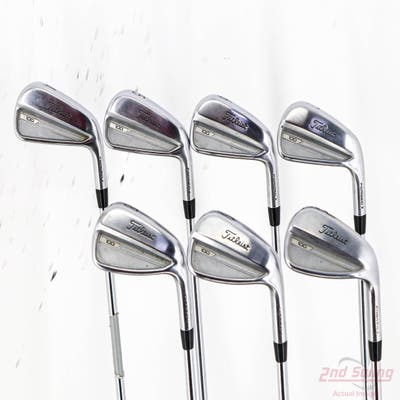 Titleist 2023 T100 Iron Set 4-PW True Temper AMT Tour White Steel Stiff Right Handed +1/4"