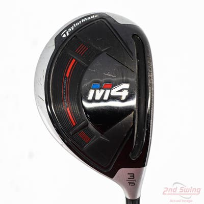 TaylorMade M4 Fairway Wood 3 Wood 3W 15° Fujikura ATMOS 5 Red Graphite Senior Right Handed 43.5in