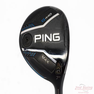 Ping G440 MAX Fairway Wood 7 Wood 7W 21° Fujikura Ventus Velocore+ Blue 7 Graphite Stiff Right Handed 41.75in