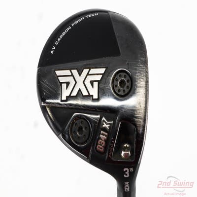 PXG 0341 X GEN4 Fairway Wood 3 Wood 3W 15° Mitsubishi Tensei AV Blue Raw 65 Graphite Stiff Right Handed 43.0in