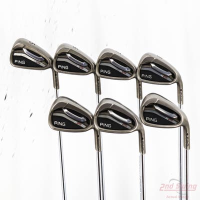 Ping G25 Iron Set 5-GW Ping CFS Steel Stiff Right Handed Black Dot STD