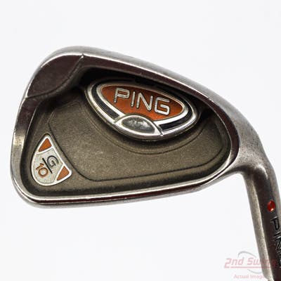 Ping G10 Single Iron 6 Iron Ping TFC 129I Graphite Senior Right Handed Red dot 37.5in