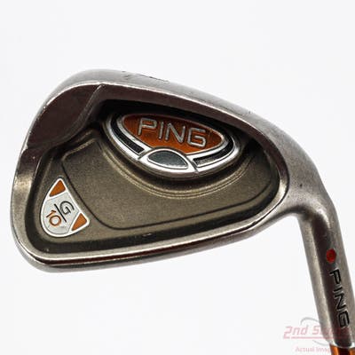 Ping G10 Single Iron 9 Iron Ping TFC 129I Graphite Senior Right Handed Red dot 36.25in
