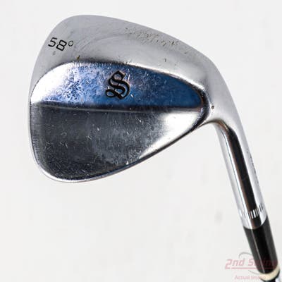Scratch 8620 Milled Driver Slider Wedge Lob LW 58° FST KBS Tour Steel Wedge Flex Right Handed 35.5in