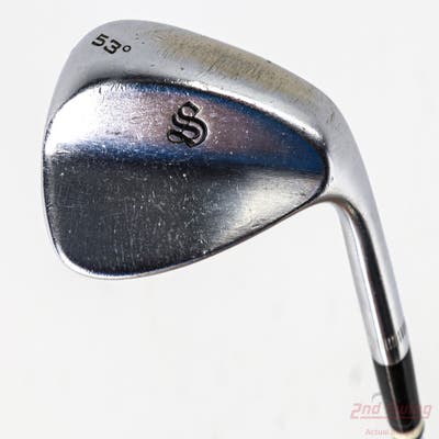 Scratch 8620 Milled Sweeper Slider Wedge Gap GW 53° FST KBS Tour Steel Wedge Flex Right Handed 35.75in