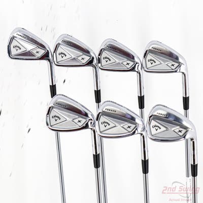 Callaway 2013 X Forged Iron Set 4-PW Project X Pxi 5.5 Steel Regular Right Handed +1/2"