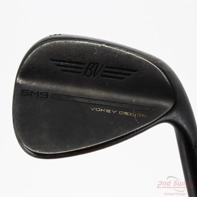 Titleist Vokey SM9 Jet Black Wedge Gap GW 48° 10 Deg Bounce F Grind Titleist Vokey BV Steel Wedge Flex Right Handed 37.0in