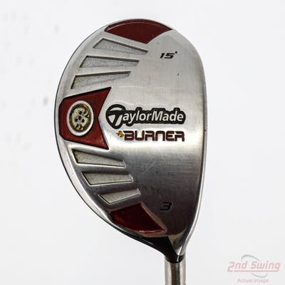 TaylorMade 2007 Burner Steel Fairway Wood 3 Wood 3W 15° TM Reax Superfast 50 Graphite Stiff Right Handed 43.25in
