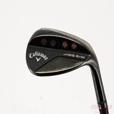 Callaway Jaws Raw Black Plasma Wedge Lob LW 60° 8 Deg Bounce Z Grind FST KBS 610 Steel Wedge Flex Right Handed 35.25in