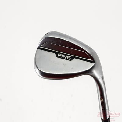 Ping s159 Chrome Wedge Sand SW 56° 12 Deg Bounce S Grind Aerotech SteelFiber i70cw Graphite Senior Right Handed Black Dot 35.25in
