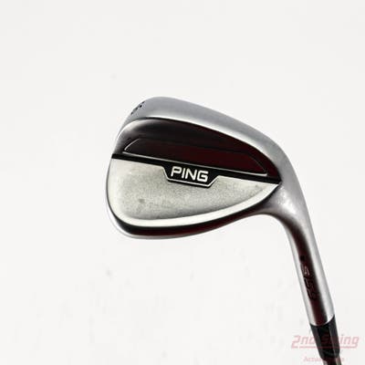 Ping s159 Chrome Wedge Sand SW 56° 14 Deg Bounce W Grind Aerotech SteelFiber i70cw Graphite Regular Right Handed Black Dot 35.5in