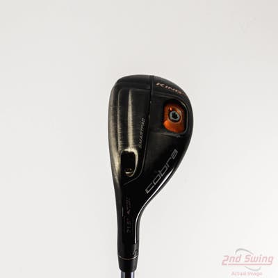 Cobra King F6 Hybrid 4 Hybrid 21.5° Matrix Ozik HQ4 Red Tie 74 Graphite Stiff Left Handed 40.5in