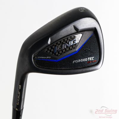 Cobra KING BLK Forged Tec One Length Single Iron 9 Iron Nippon NS Pro 950GH Steel Stiff Left Handed 37.0in