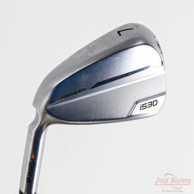 Ping i530 Single Iron 7 Iron ALTA CB Black Graphite Stiff Left Handed Orange Dot 37.0in