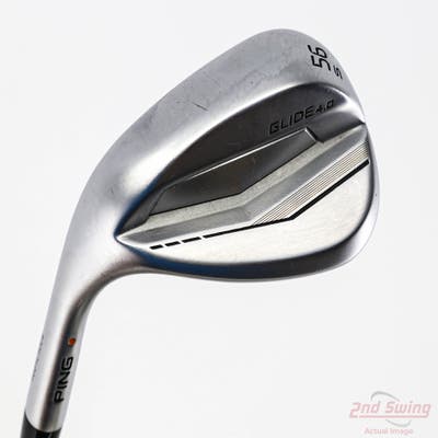Ping Glide 4.0 Wedge Sand SW 56° 12 Deg Bounce S Grind ALTA CB Slate Graphite Stiff Left Handed Orange Dot 35.75in