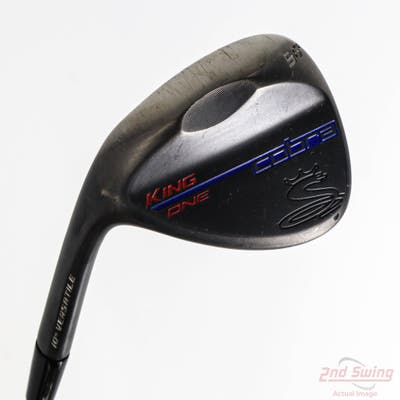 Cobra KING Black One Length Wedge Sand SW 56° 10 Deg Bounce Versatile Nippon NS Pro Modus 3 105 Wdg Steel Wedge Flex Left Handed 37.5in