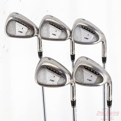 TaylorMade Rac OS Iron Set 6-PW TM Lite Metal Steel Stiff Right Handed STD