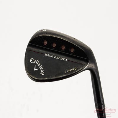 Callaway Mack Daddy 4 Black Wedge Sand SW 54° 10 Deg Bounce True Temper Dynamic Gold Spinner Tour Issue Steel Wedge Flex Right Handed 35.0in
