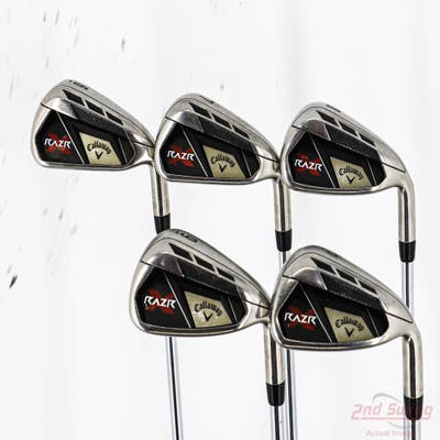 Callaway Razr X Iron Set 6-PW Callaway Stock Steel Steel Uniflex Right Handed +1/4"