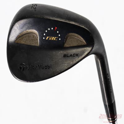 TaylorMade Rac Black Wedge Gap GW 52° 8 Deg Bounce Rifle Flighted 6.0 Steel Stiff Right Handed 37.0in