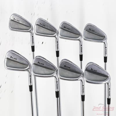 Ping iBlade Iron Set 3-PW AWT 2.0 Steel Stiff Right Handed Black Dot +1/2"