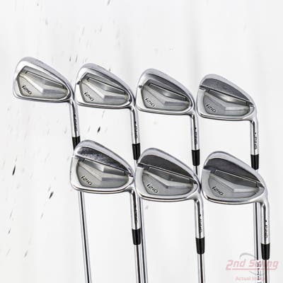 Ping i210 Iron Set 4-PW Project X Rifle 6.5 Steel X-Stiff Right Handed Black Dot +1"