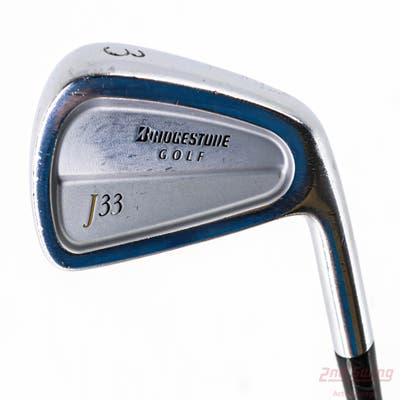 Bridgestone J33 Forged Cavity Back Single Iron 3 Iron Rifle 6.0 Steel Stiff Right Handed 39.0in