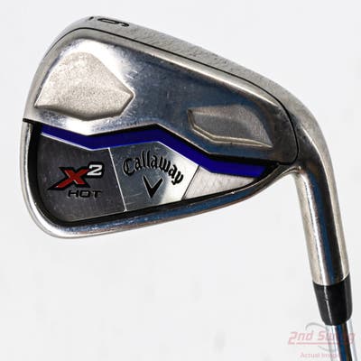 Callaway X2 Hot Single Iron 6 Iron Callaway X2 Hot Steel Regular Right Handed 37.75in