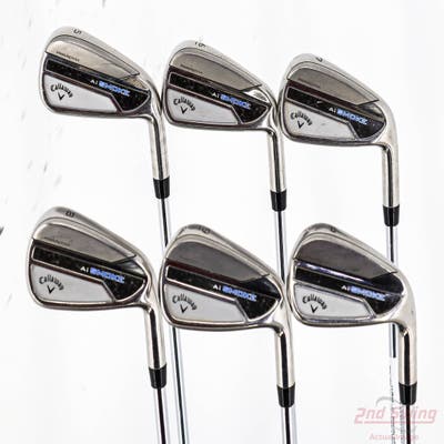 Callaway Paradym Ai Smoke Iron Set 5-PW True Temper Elevate MPH 85 Steel Regular Right Handed -1/4"
