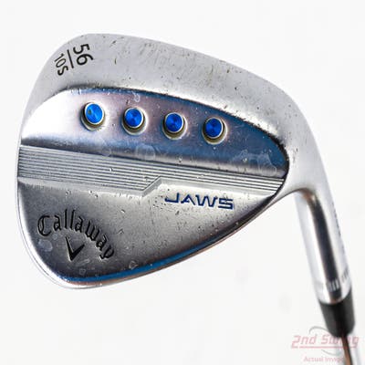 Callaway Jaws MD5 Platinum Chrome Wedge Sand SW 56° 10 Deg Bounce S Grind Callaway Stock Steel Steel Wedge Flex Right Handed 35.25in