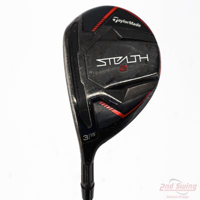 TaylorMade Stealth 2 Fairway Wood 3 Wood 3W 15° Fujikura Pro 63 Graphite Stiff Left Handed 43.0in