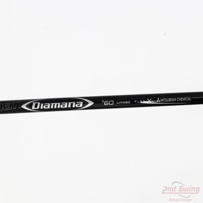 Used W/ TaylorMade RH Adapter Mitsubishi Golf Diamana S Limited 60g Driver Shaft X-Stiff 44.5in
