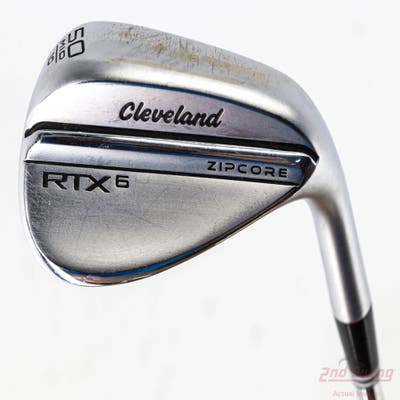 Cleveland RTX 6 ZipCore Tour Satin Wedge Gap GW 50° 10 Deg Bounce True Temper Dynamic Gold Spinner Tour Issue Steel Wedge Flex Right Handed 36.0in